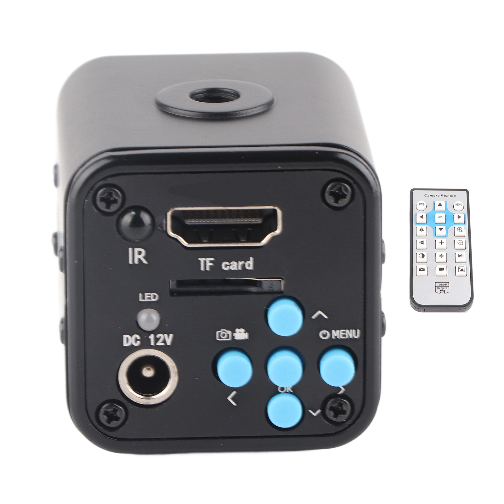 Caméra Industrielle Full Hd 16 Mp 2k 1080p 60 Ips, Microscope Hdmi Pour La Réparation De Téléphones, Prise Ac100-240 Veu