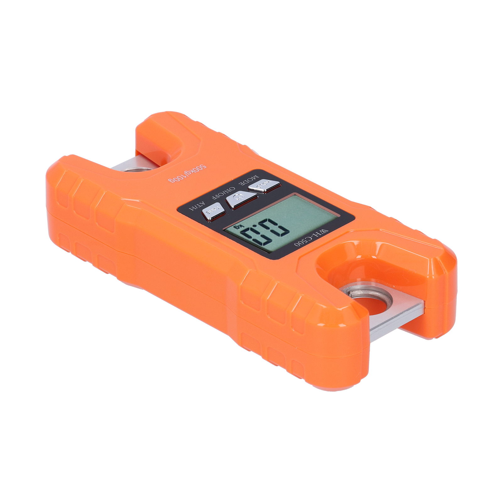 Balance Électronique Portable Suspendue Avec Écran Lcd, Boîtier En Plastique Abs, Capacité 500 Kg, Jaune