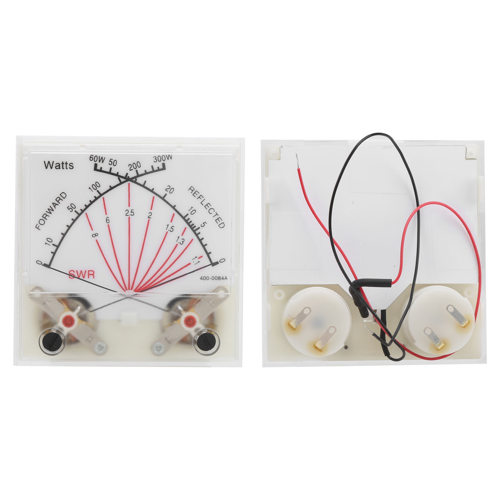 Émetteur De Puissance Swr/wattmètre À Double Aiguille 60/300 W Avec Rétroéclairage
