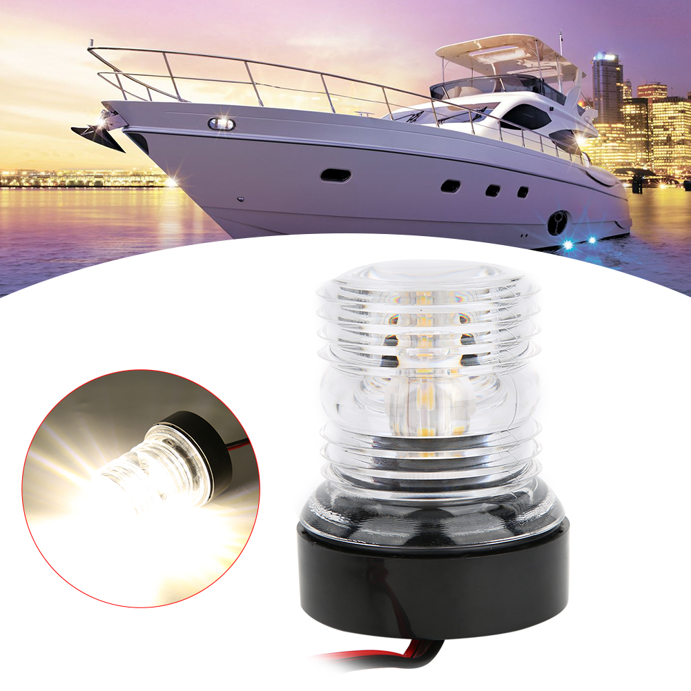 Led-signalleuchte, 360°-abstrahlwinkel, Schutzart Ip66, 5 W, Für Yachten Und Boote, 12–24 V Dc