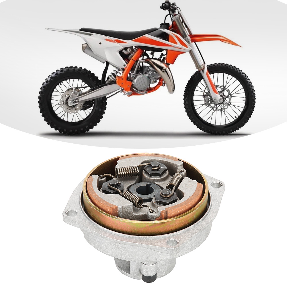 6t T8f Kupplungstrommel-glockengehäuse + Platte Passend Für Mini Pocket Quad Dirt Bike Atv 47cc 49cc
