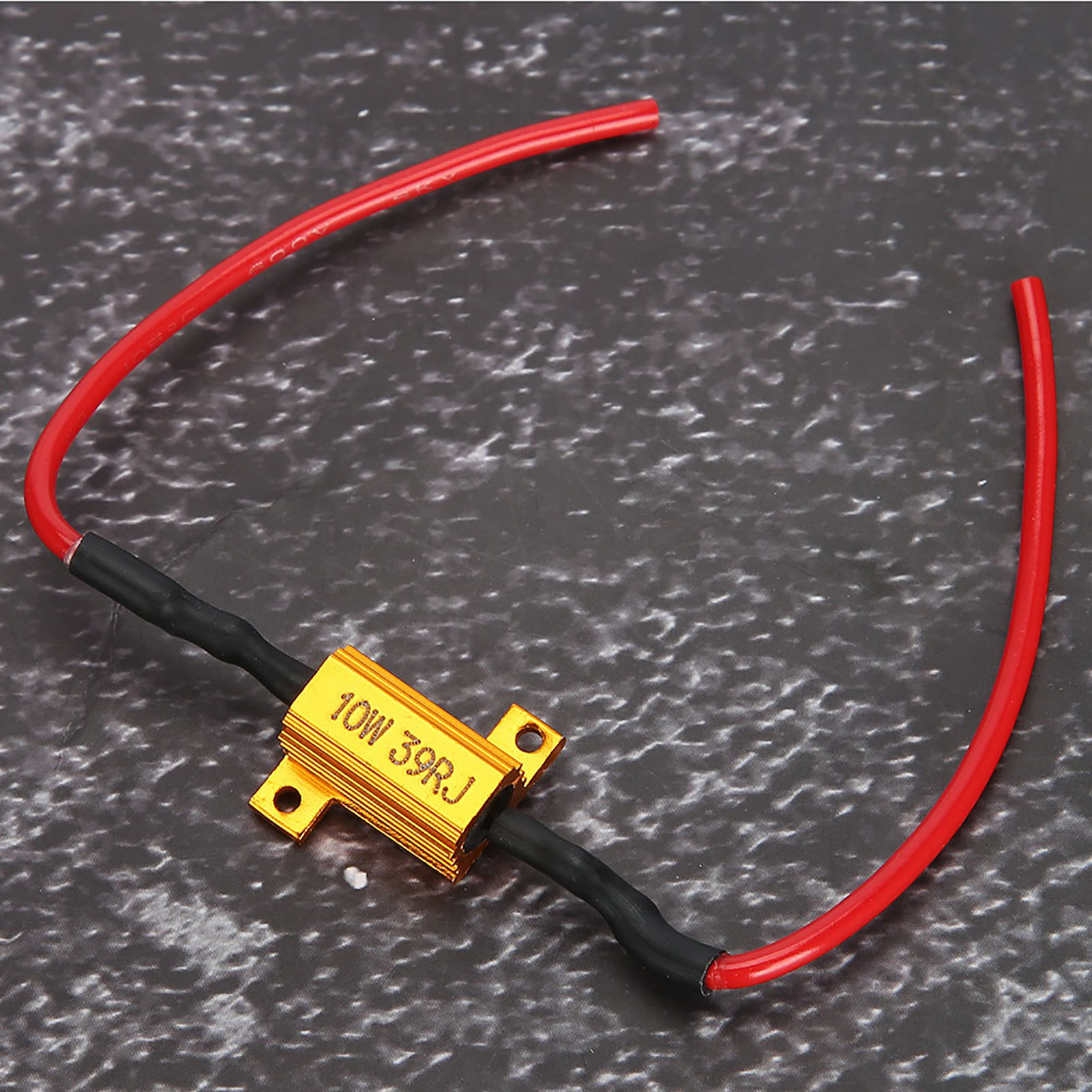 2er-pack 10w 39ω Anti-flash-fehlerfreie Led-widerstände Für Autos, Schnelle Blink-decodierung Für Led-lampen