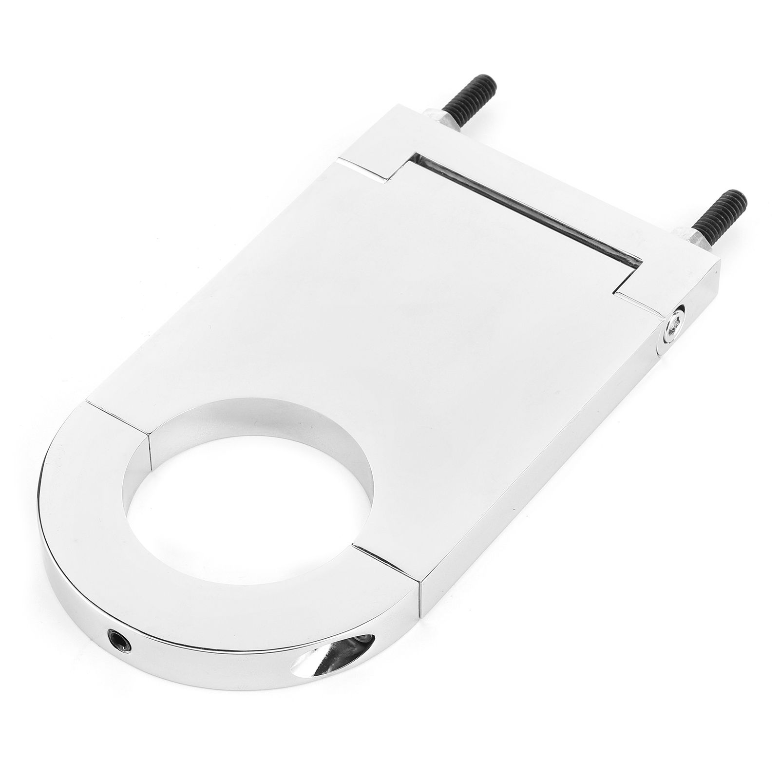 Lenksäulenabsenkung Aus Verchromtem Aluminium, 4 1/2 Zoll, Rsrs725c, Passend Für 2-zoll-lenksäulen Für Sbc Bbc 350