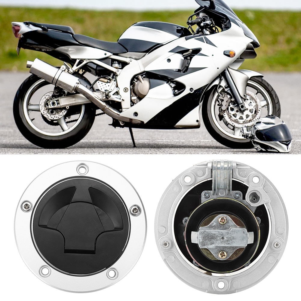 Motorrad-tankdeckelschloss Mit Schlüssel, Passend Für Kawasaki Ninja Zx-6r/zx-10r/zx-14r