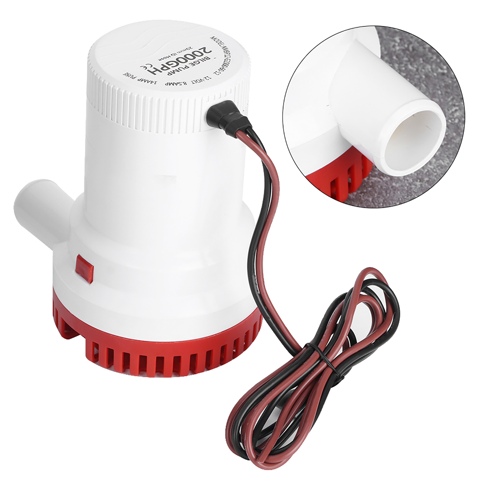 Elektrische Bilgenpumpe (2000 Gph) Für Boote, Zündgeschützt, 12 V