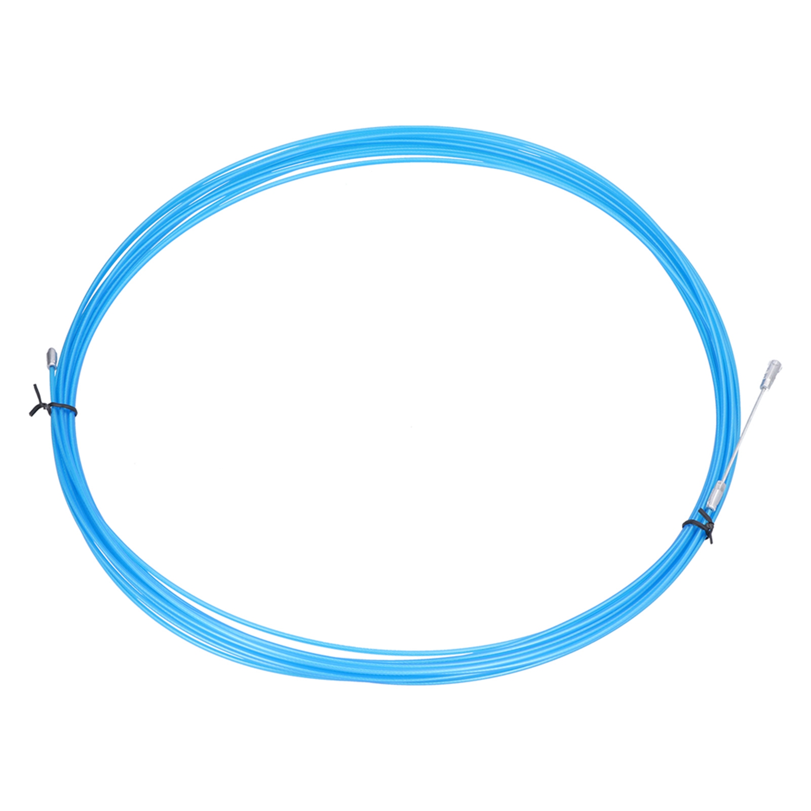 Câble En Acier Inoxydable Gainé De Plastique Bleu, 20 M / 65,6 Pi, Pour La Traction Et Le Levage D'Ascenseurs