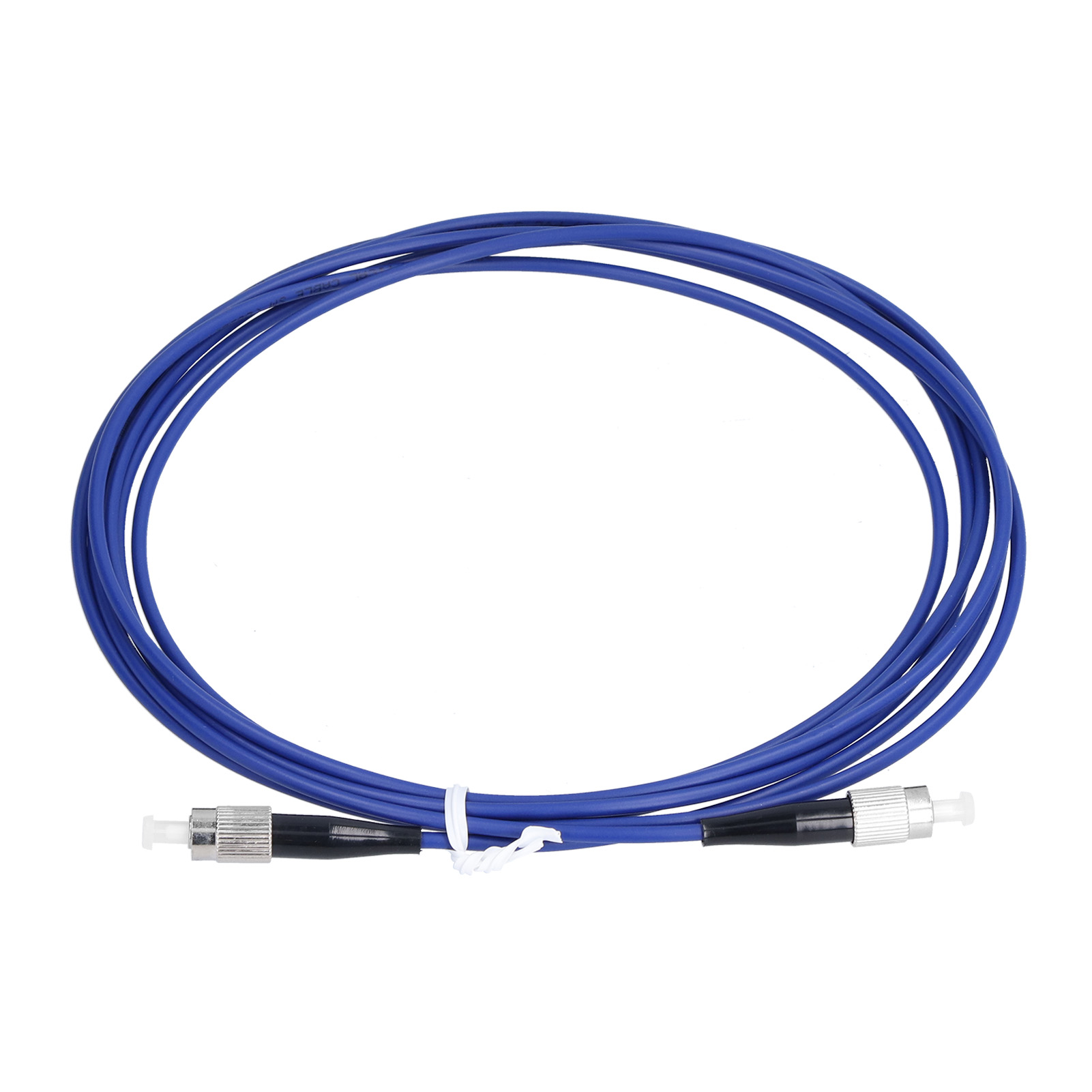 Cordon De Brassage À Fibre Optique Blindé Monomode À 1 Cœur Fc Upcfc Upc Bleu (3 Mètres)