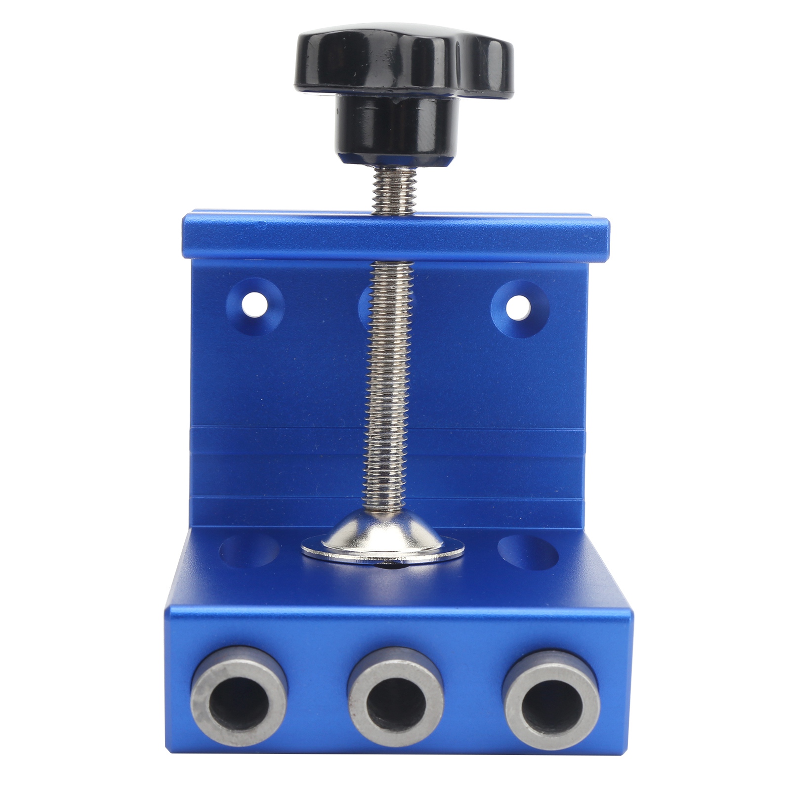 Gabarit De Perçage En Alliage D'Aluminium Pour Le Travail Du Bois, Fournitures Industrielles, Épaisseur 10 À 35 Mm, Bleu
