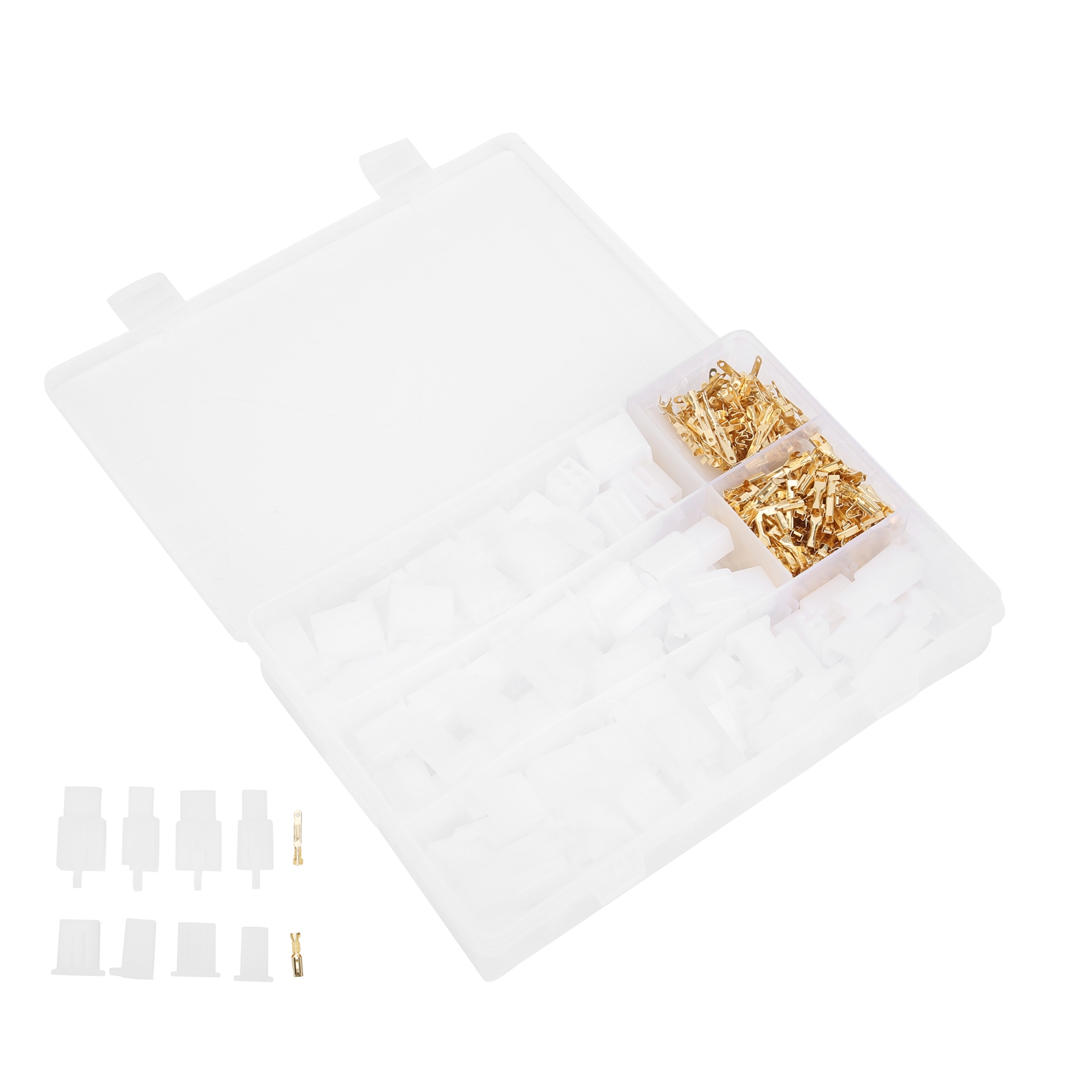 Lot De 380 Bornes De Connexion Pour Fils Avec Jeu Fixe, Fournitures Industrielles 2,8 Mm 2, 3, 4 Et 6 Voies