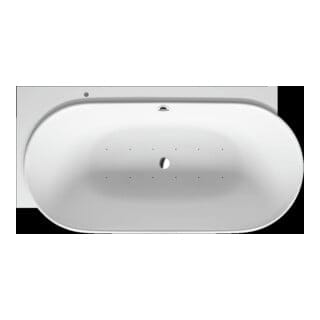Duravit Whirlwanne Luv 185x95cm, Eck li, 2 RS, weiß, Air-System