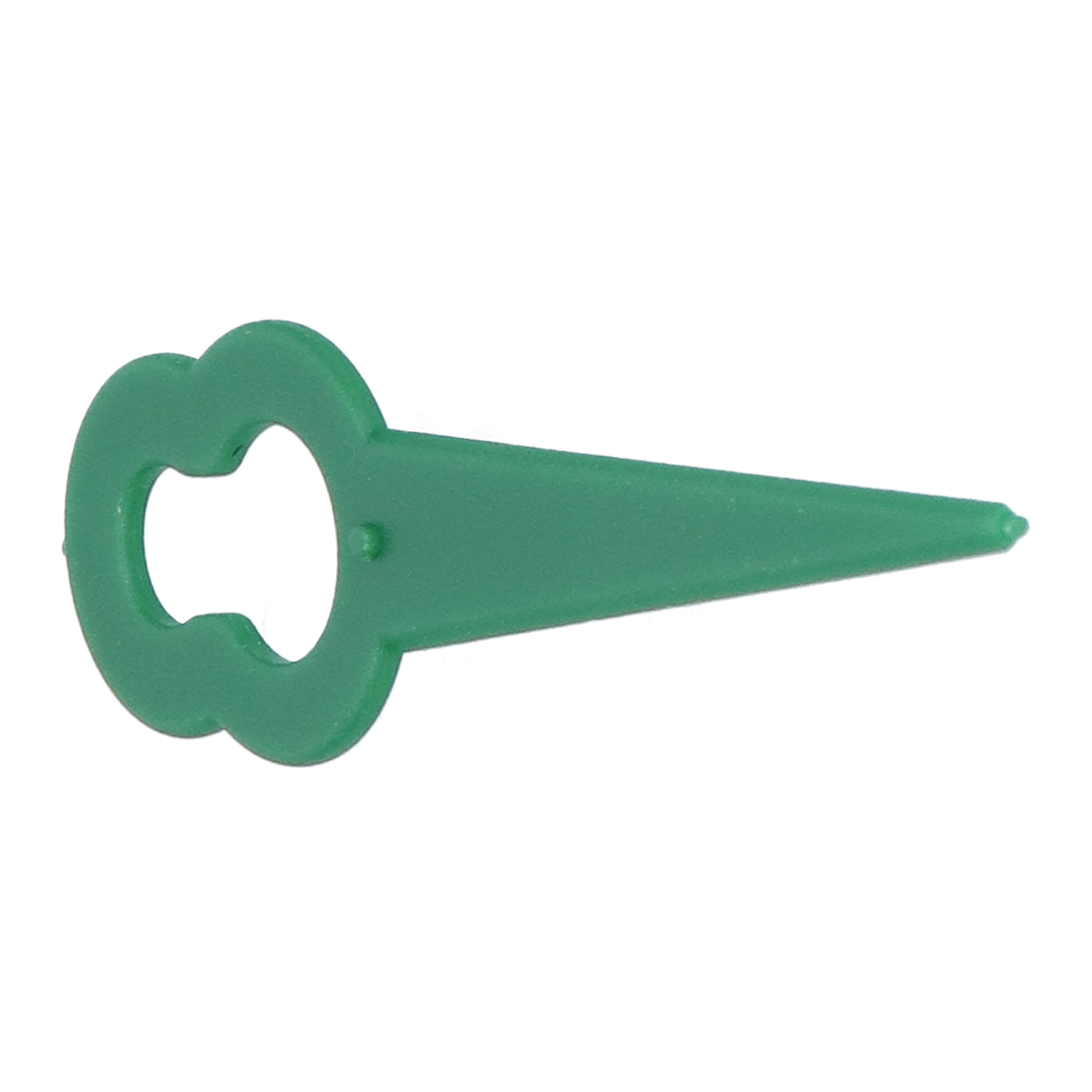 100 Lames De Coupe En Plastique Pour Débroussailleuse, Outils De Coupe Et Accessoires De Taille Manuels (vert)