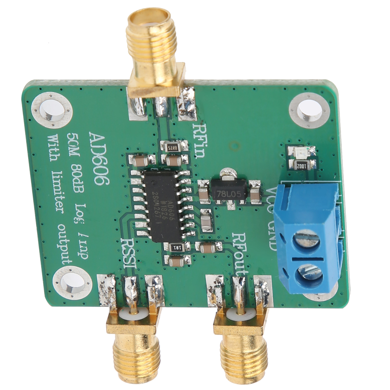 Module Détecteur Logarithmique, Amplificateur De Démodulation 80 Db, Consommation D'Énergie Faible Et Réglable Ad606