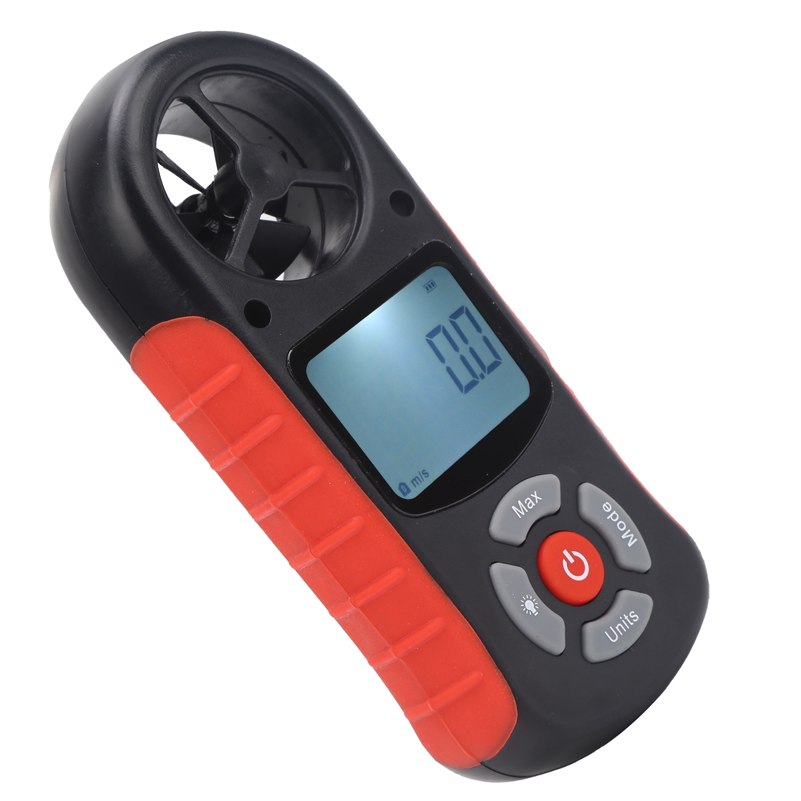 Tl-303 Anémomètre Numérique Lcd 8 En 1 : Mesure De La Vitesse Du Vent, De La Température, De L'Humidité Et De L'Altitude