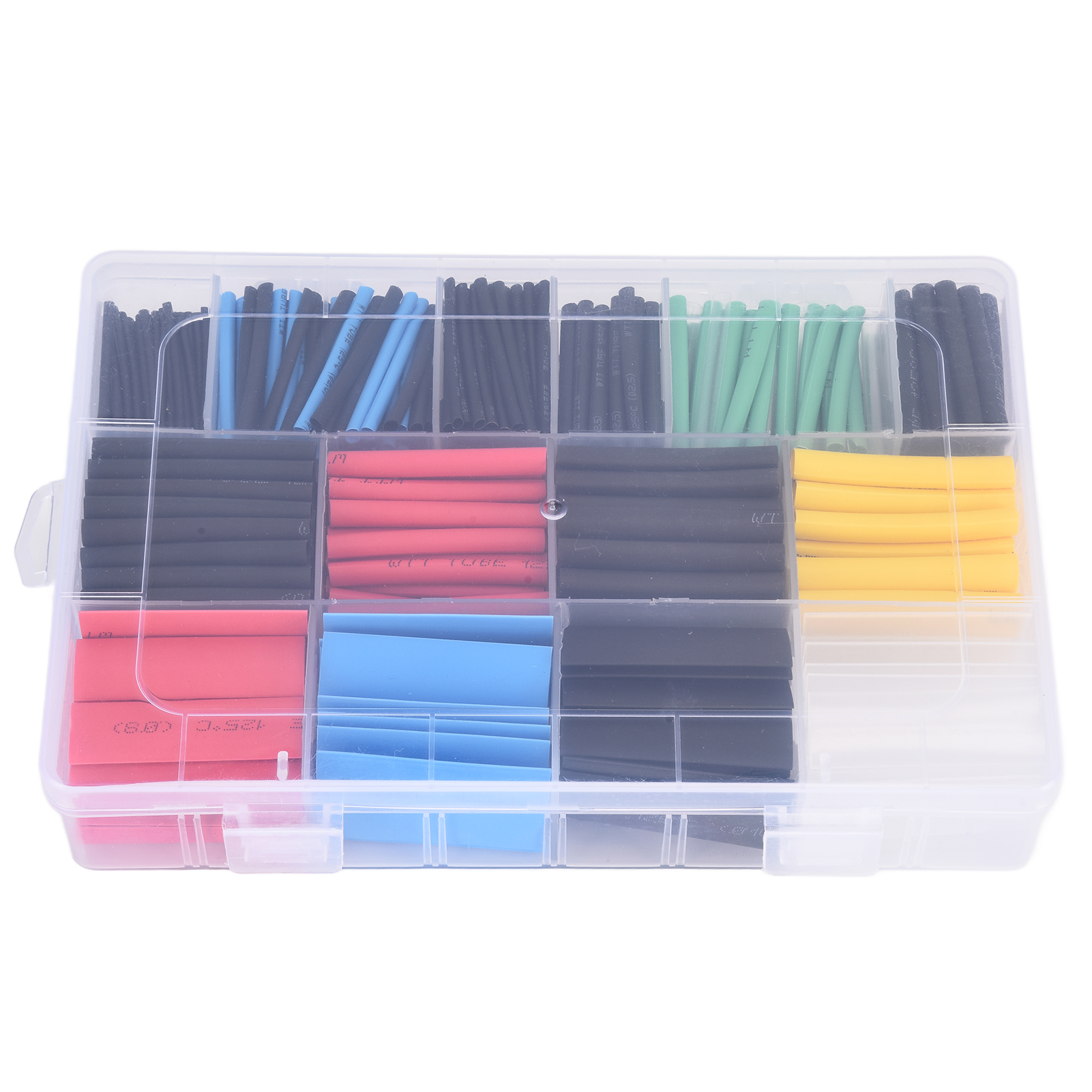 Kit De 580 Gaines Thermorétractables Pour Câbles Électriques, Assortiment De Manchons En Polyoléfine