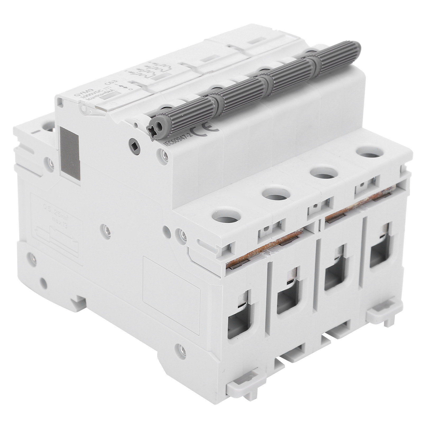 Disjoncteur Cc Pour Montage Sur Rail Din Miniature Gym9-c63 4p 1000 V
