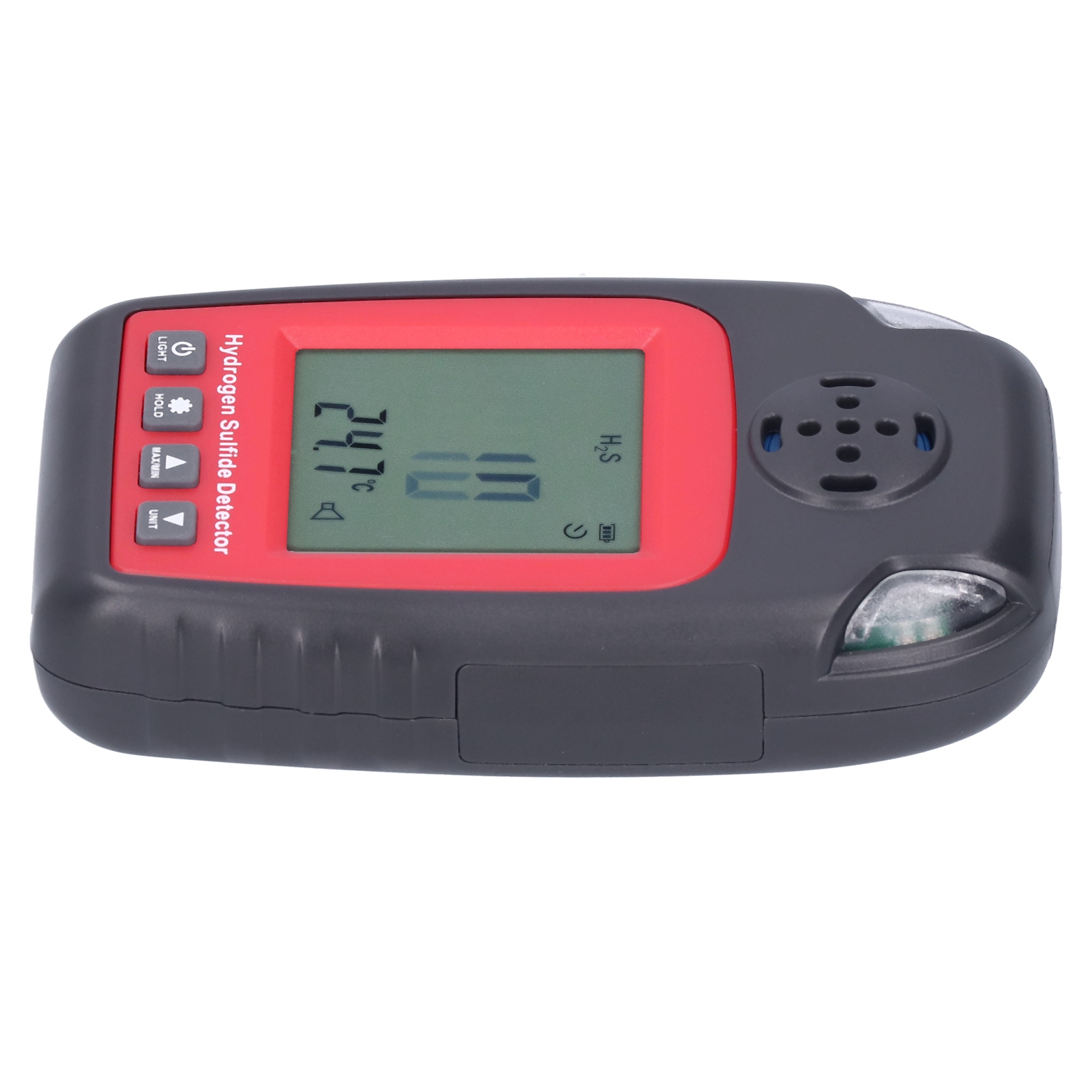 Détecteur De Sulfure D'Hydrogène Wt8822, Moniteur De Fuites De H2s Portable Avec Alarme Sonore Et Lumineuse