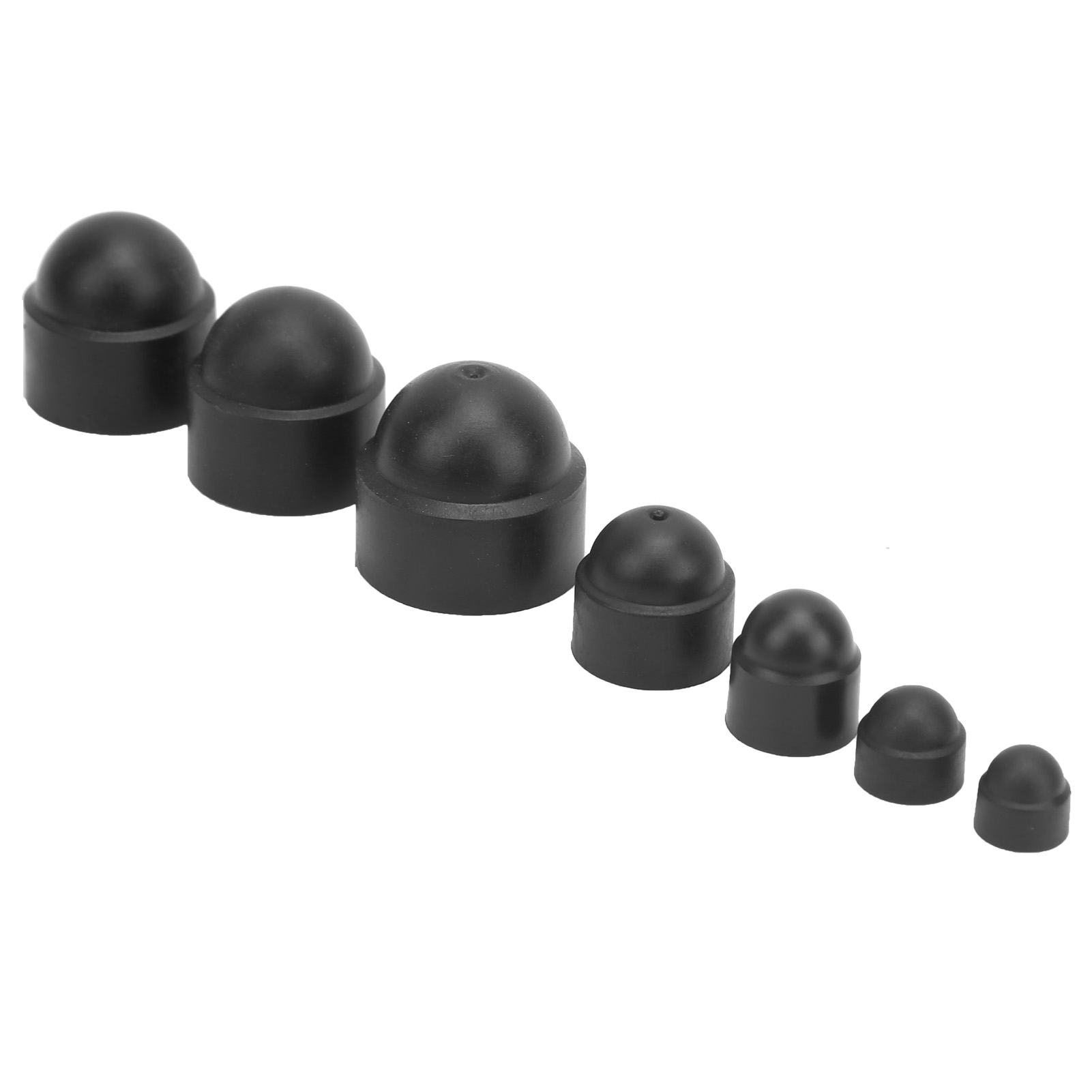 145 Pièces De Capuchons De Protection En Caoutchouc Pour Écrous Et Boulons Hexagonaux, Fournitures Industrielles M4 M5 M6 M8 M10 M12