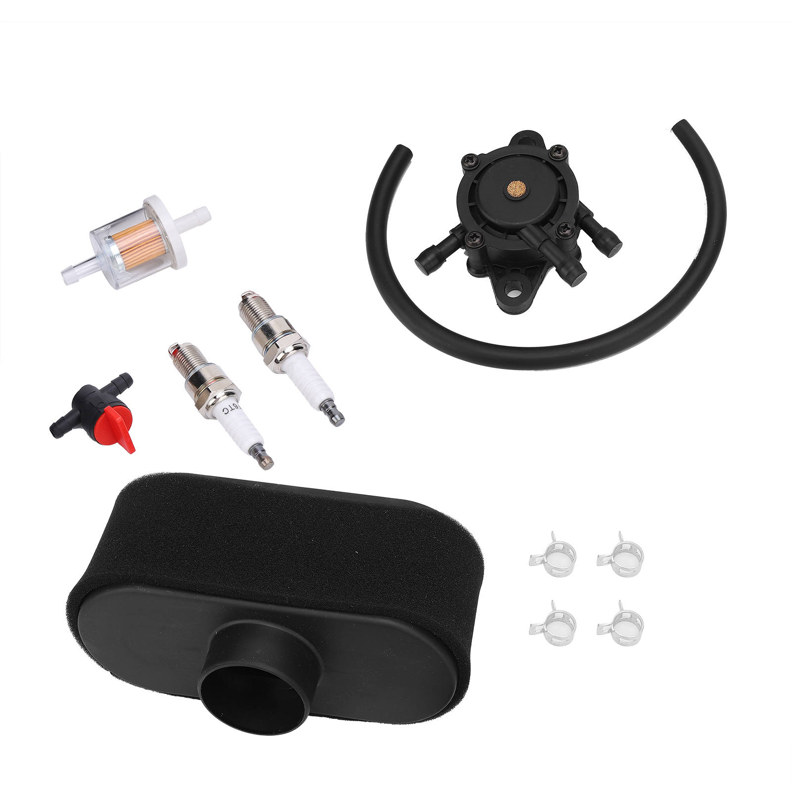 Kit De Filtre À Air Pour Pompe À Huile Et Débroussailleuse, Fournitures Industrielles 11013-0752 Pour Moteur À Temps.