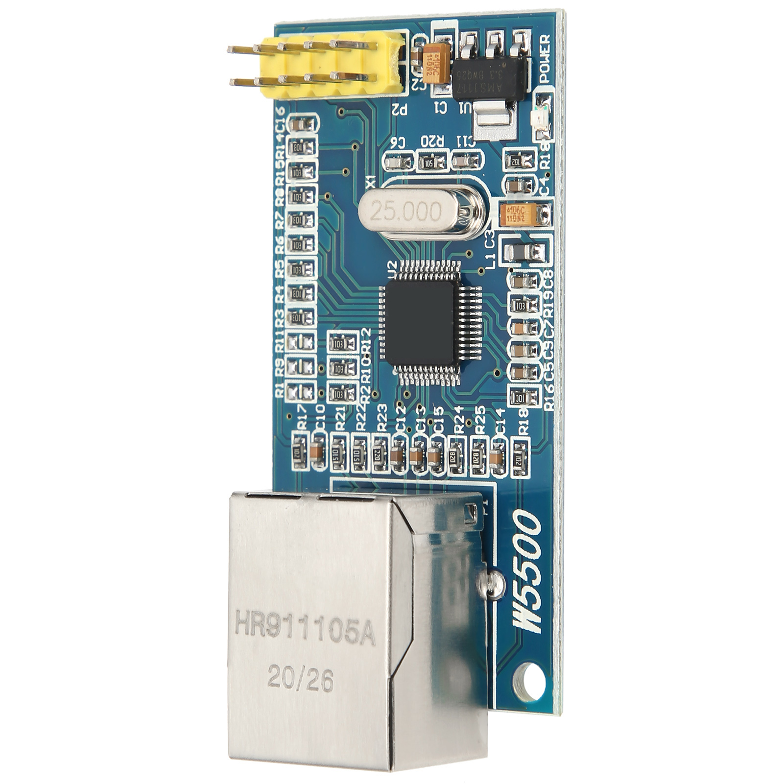 Module Matériel De Réseau Ethernet W5500 Tcp/ip 51/stm32 Pour Microcontrôleur Avec Prise En Charge De La Réponse Automatique