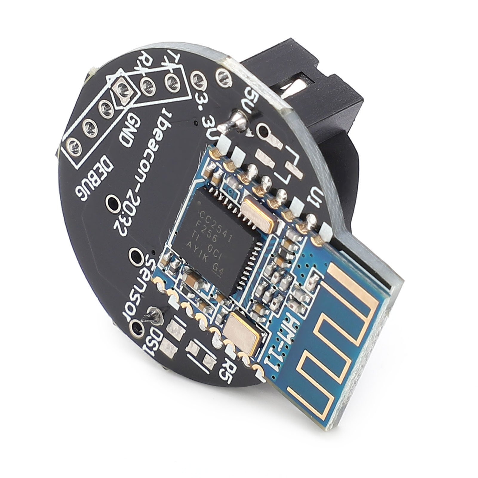 Module De Station De Base Bluetooth 4.0 Ble Avec Géolocalisation, Compatible Avec Wechat, Et Affichage De La Température Et De L'Humidité.