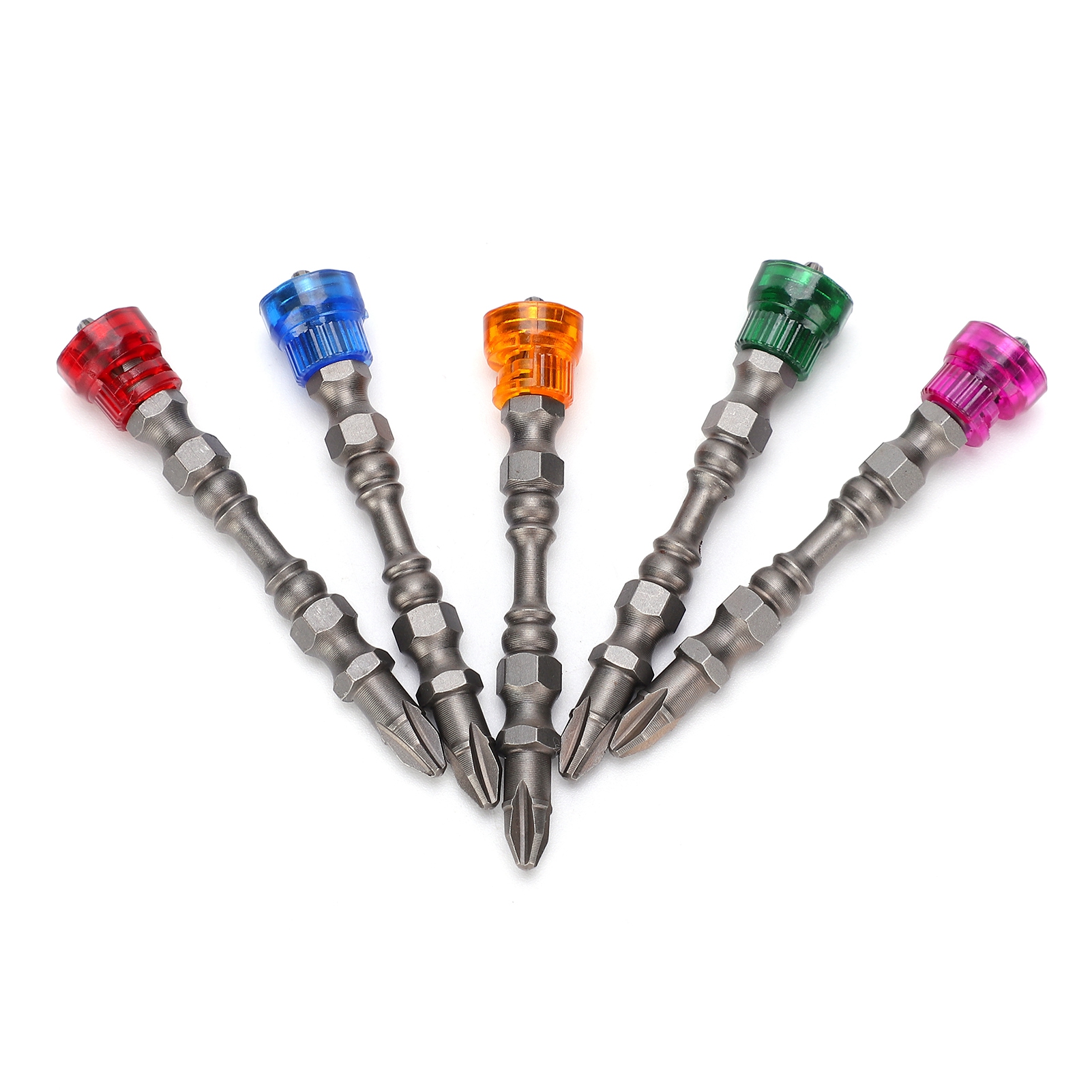 Lot De 5 Embouts De Tournevis À Cloisons Sèches En Croix, Multifonctions, Pour Douilles Et Outils De Quincaillerie Industrielle