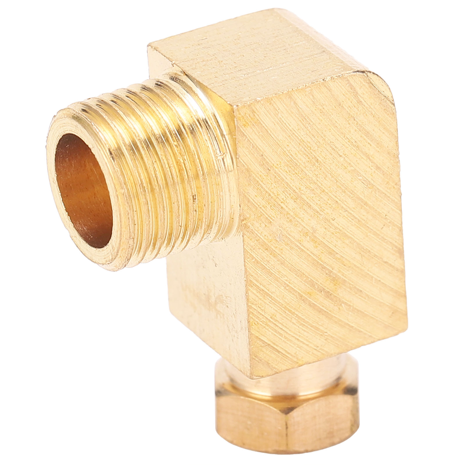Raccord Coudé Rectangulaire En Laiton Pour Tuyauterie, Adaptateur Pl410