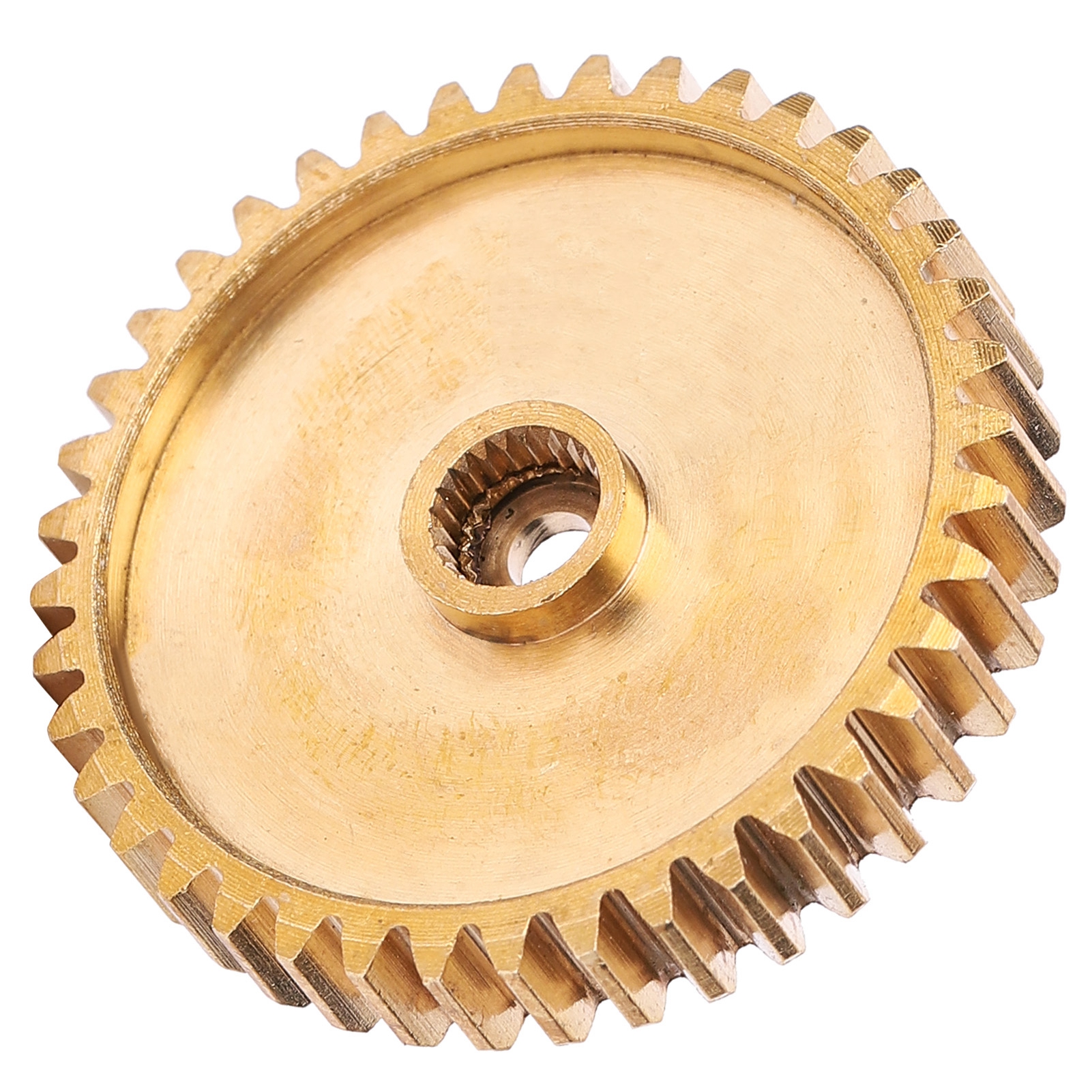 Engrenage Droit En Laiton 40 Dents Pour Servo 25 Dents Cannelé 0,8 Mod Pièce De Robot Industriel 4305‑0025‑0040