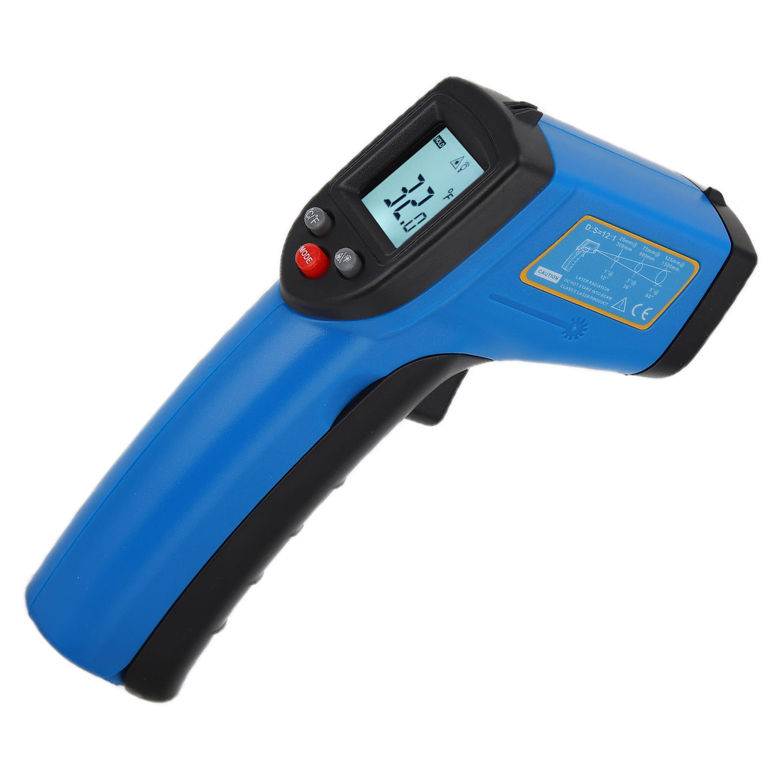 Thermomètre Infrarouge Gm321, Écran Lcd Numérique, Haute Précision, Testeur De Température Industriel Sans Contact