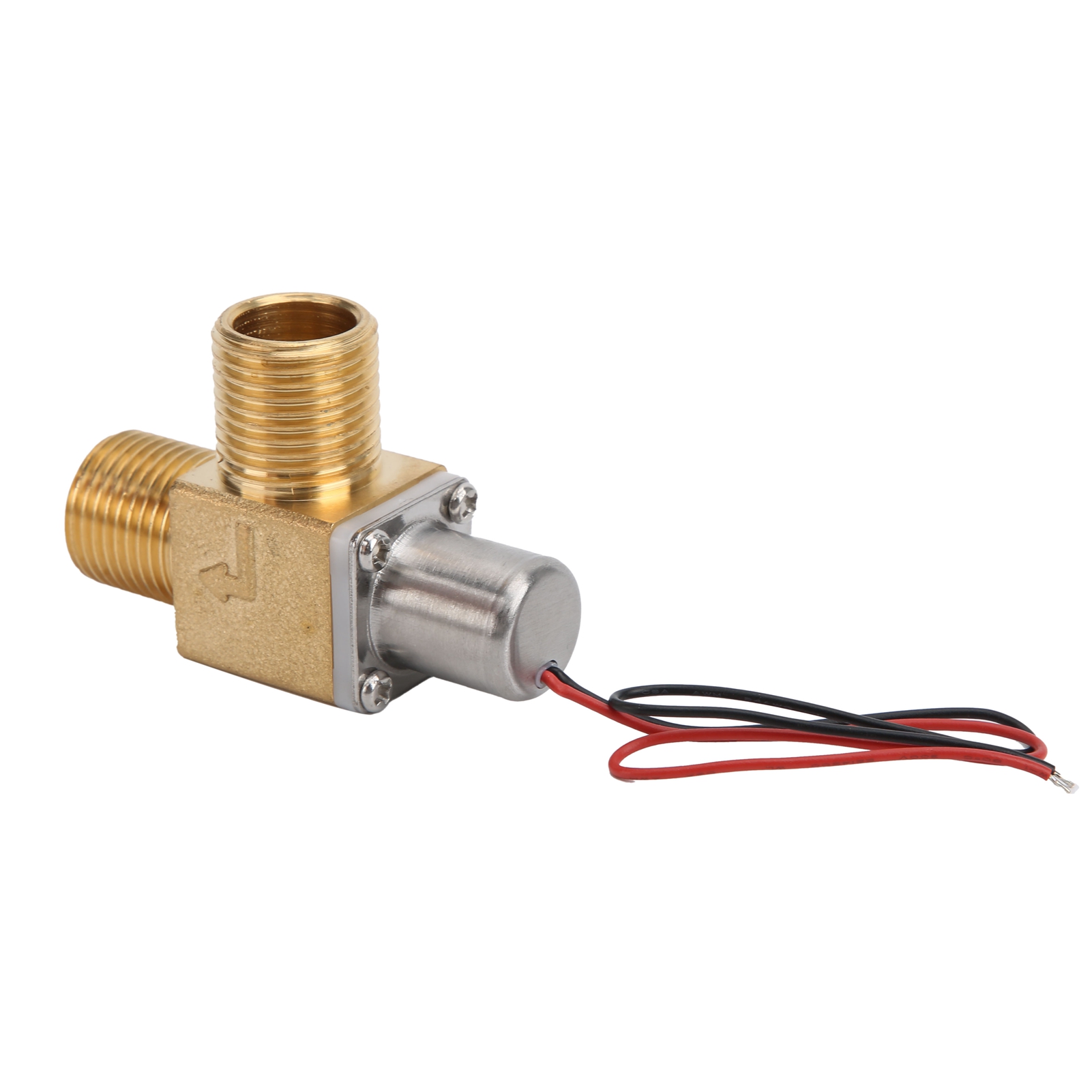 Électrovanne À Eau Électrique En Métal Normalement Fermée, Accessoire De Remplacement G1/2 Cc 4,5 V