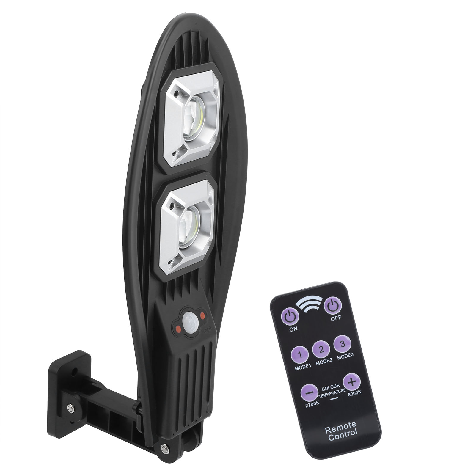 Lampe Murale Solaire Rechargeable Par Induction Corporelle, Étanche, Pour Éclairage Public Extérieur Ll-62t