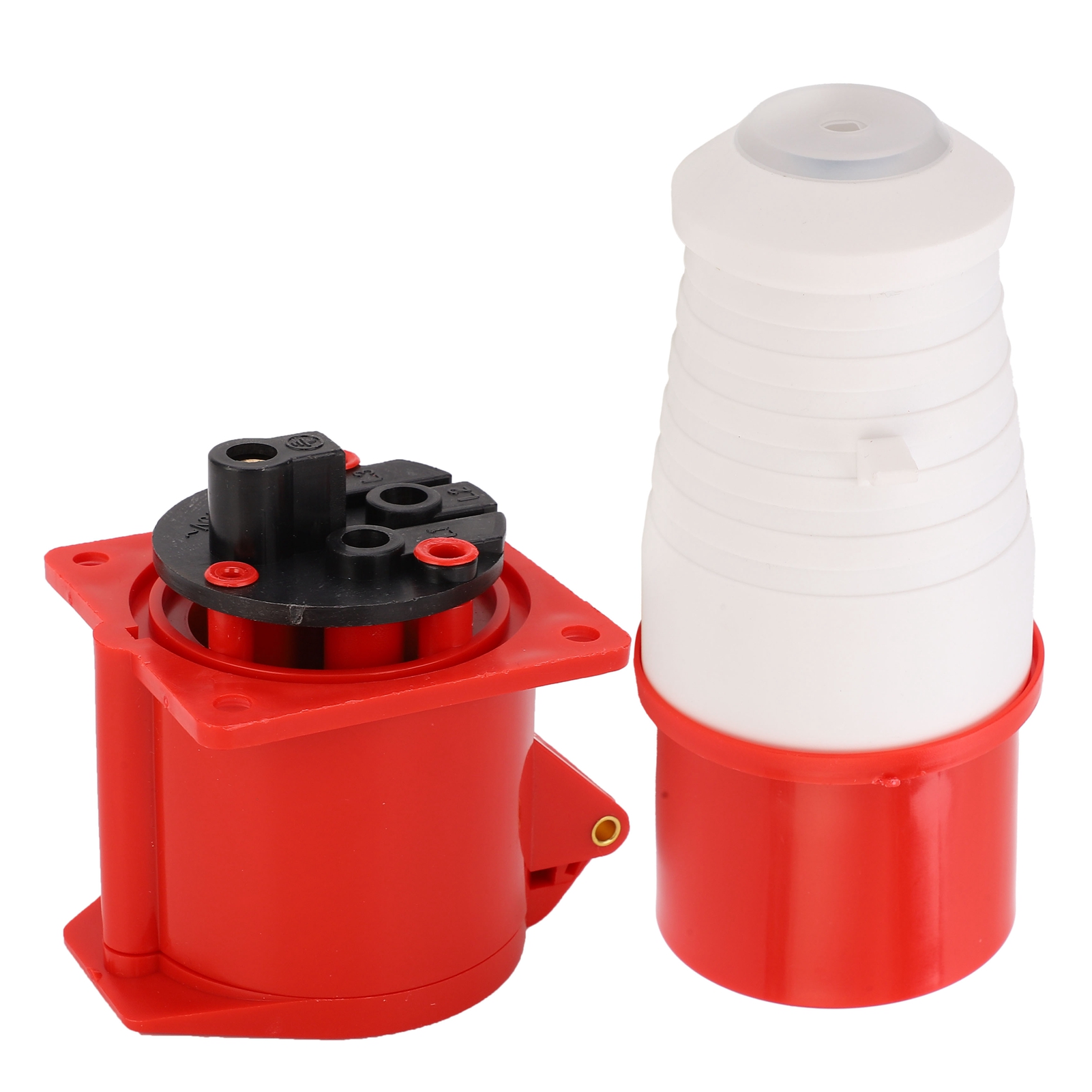 Prise Industrielle Triphasée 3p+e 32 A, Étanche À L'Eau Et À La Poussière, 380-415 V Ca