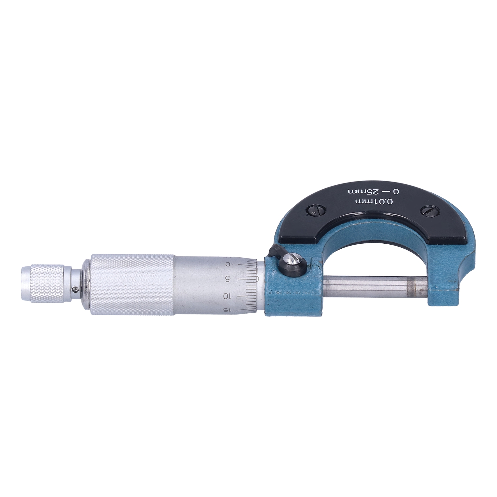Micromètre De 0 À 25 Mm, Échelle De Filetage De 0,01 Mm, Outil De Mesure Pour Machiniste