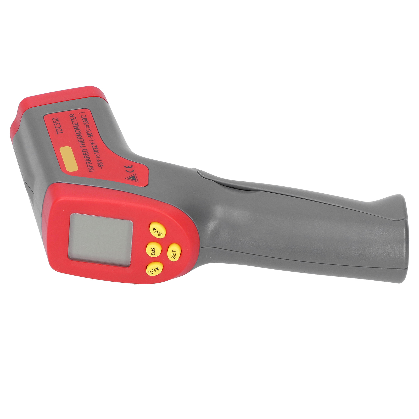 Thermomètre Infrarouge Sans Contact -50 °c À 550 °c, Thermomètre Numérique Portable