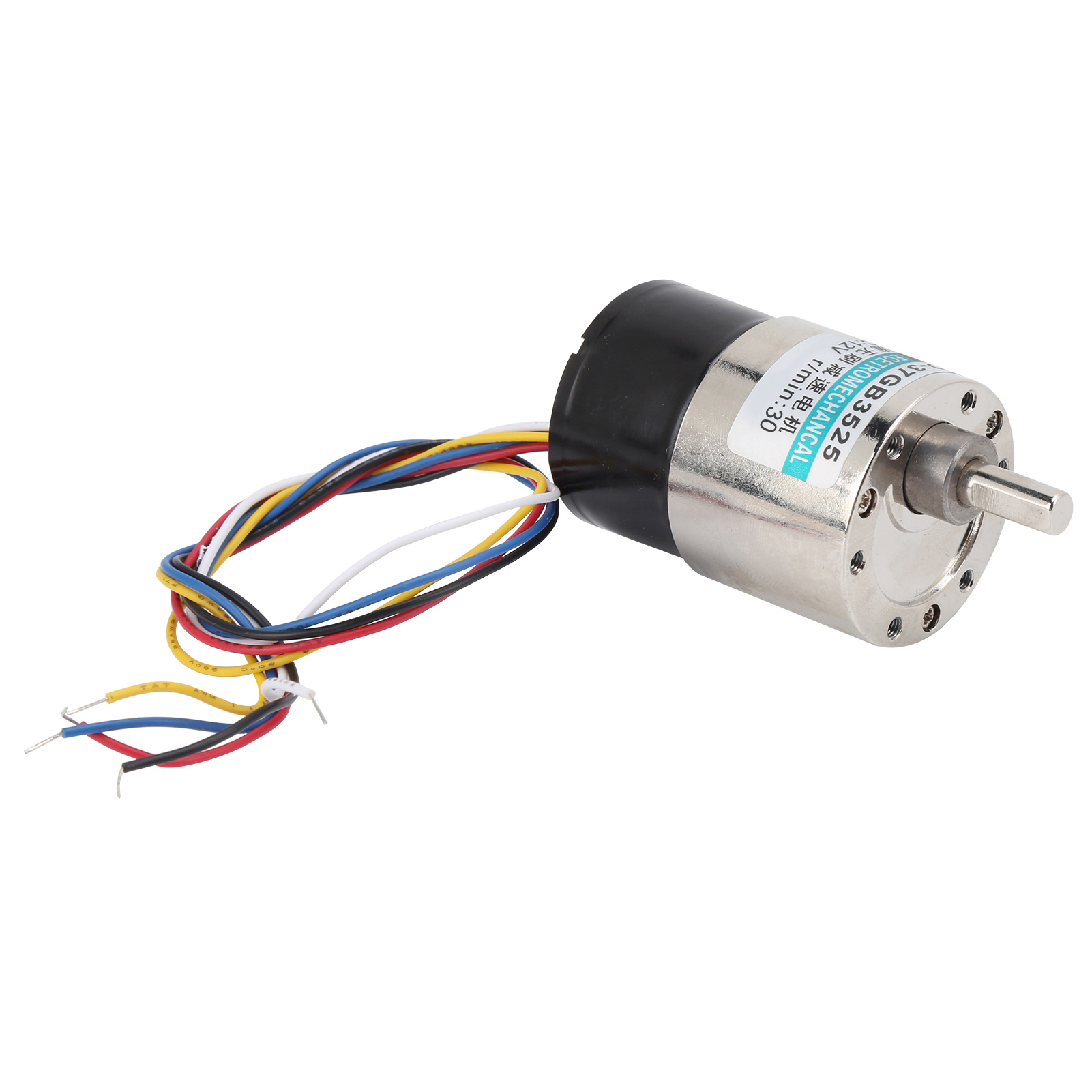 Moteur Cc Sans Balais, Réducteur De Vitesse Cw/ccw Avec Support, 12 V, Pour Machine-outil Cnc Xd-37gb352530 Tr/min