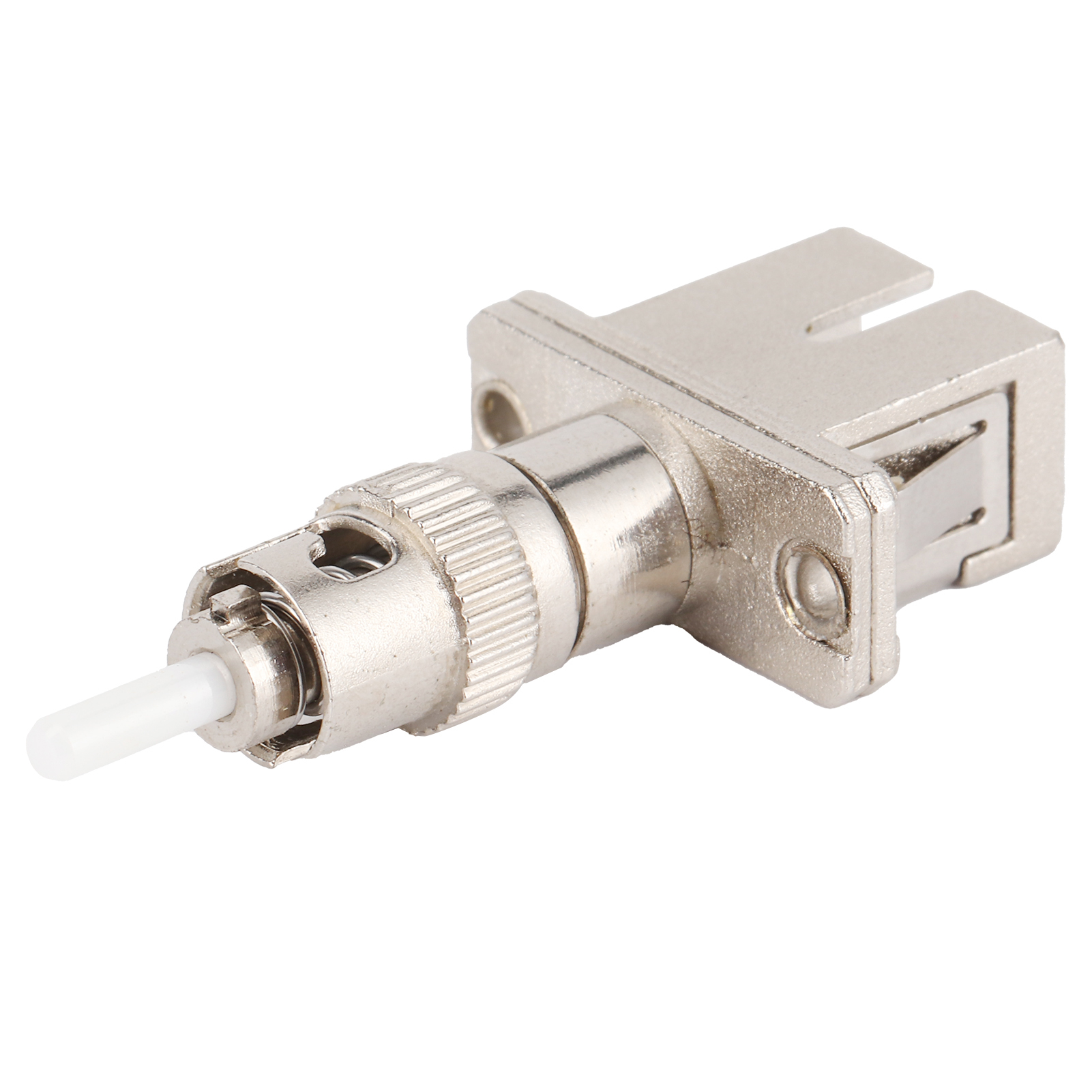 Connecteur Optique Monomode St Mâle Vers Sc Femelle, Adaptateur À Virole En Céramique À Faible Perte De Retour