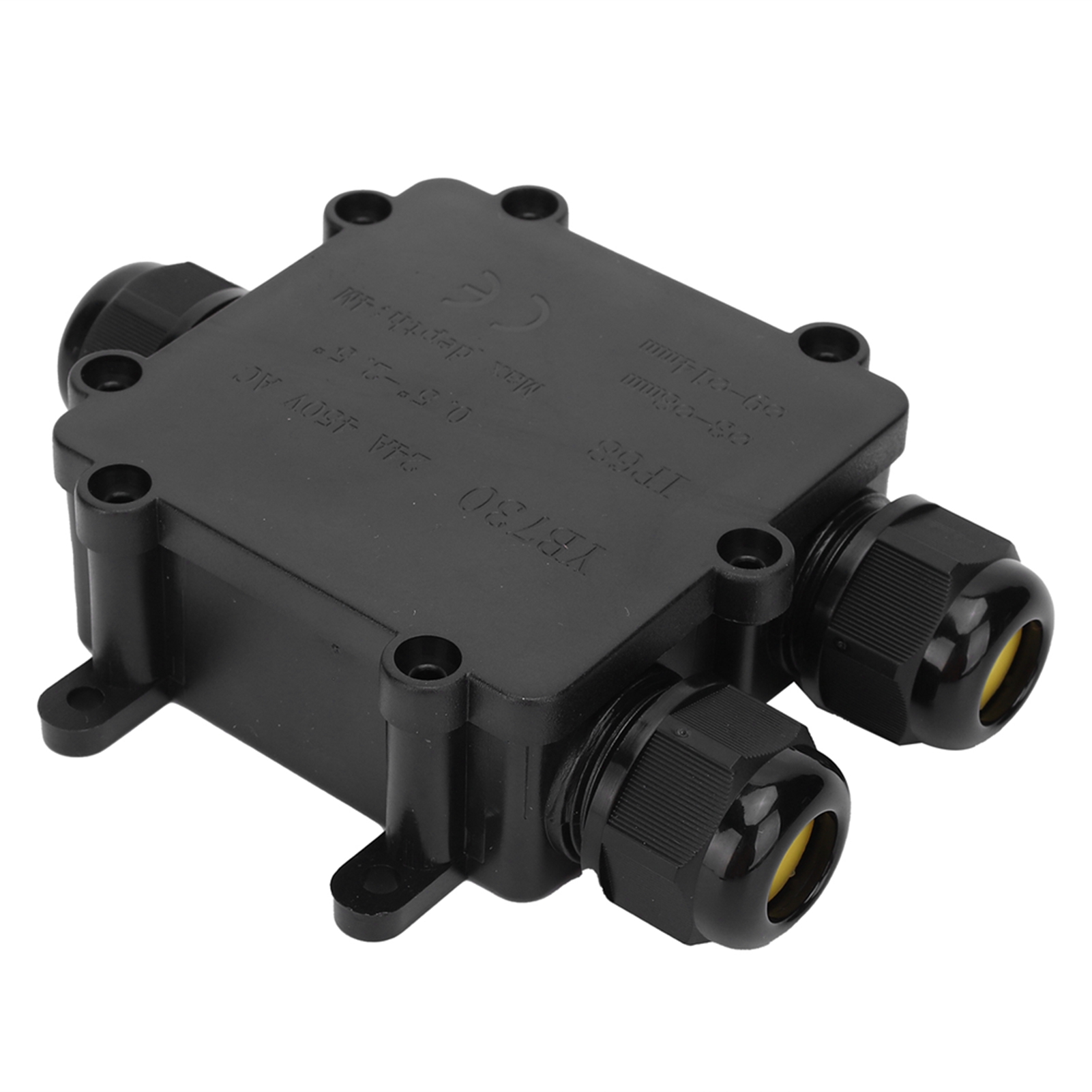 Boîtier De Jonction Étanche Extérieur 3 Voies Ignifugé Ip68 Yb730