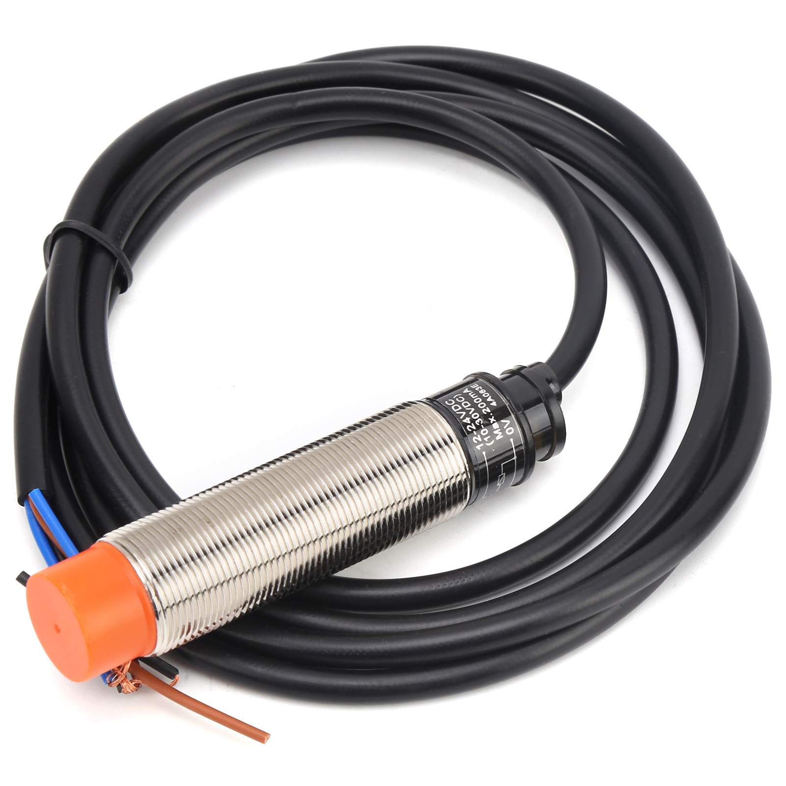 Capteur D'Approche Berm Cylindrique À 3 Fils, Équipement De Commande D'Alimentation Prl18-8dp 10-30 V Cc