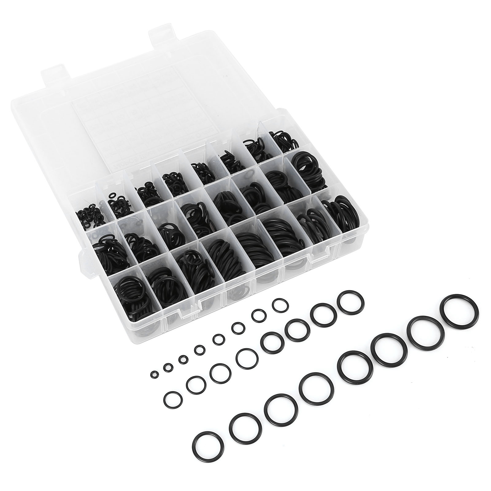 Kit De 740 Joints Toriques -40 °f À 248 °f - Étanchéité Optimale - Résistance À L'Usure - Joint En Caoutchouc Étanche