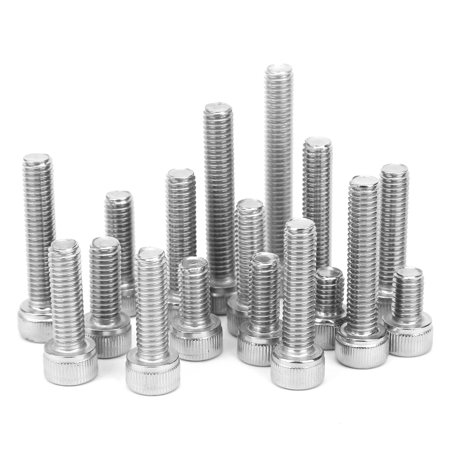 Kit D'Assortiment De Clous Et Capuchons À Six Pans Creux En Acier Inoxydable 304 De Différentes Longueurs (88 Pièces (m6))