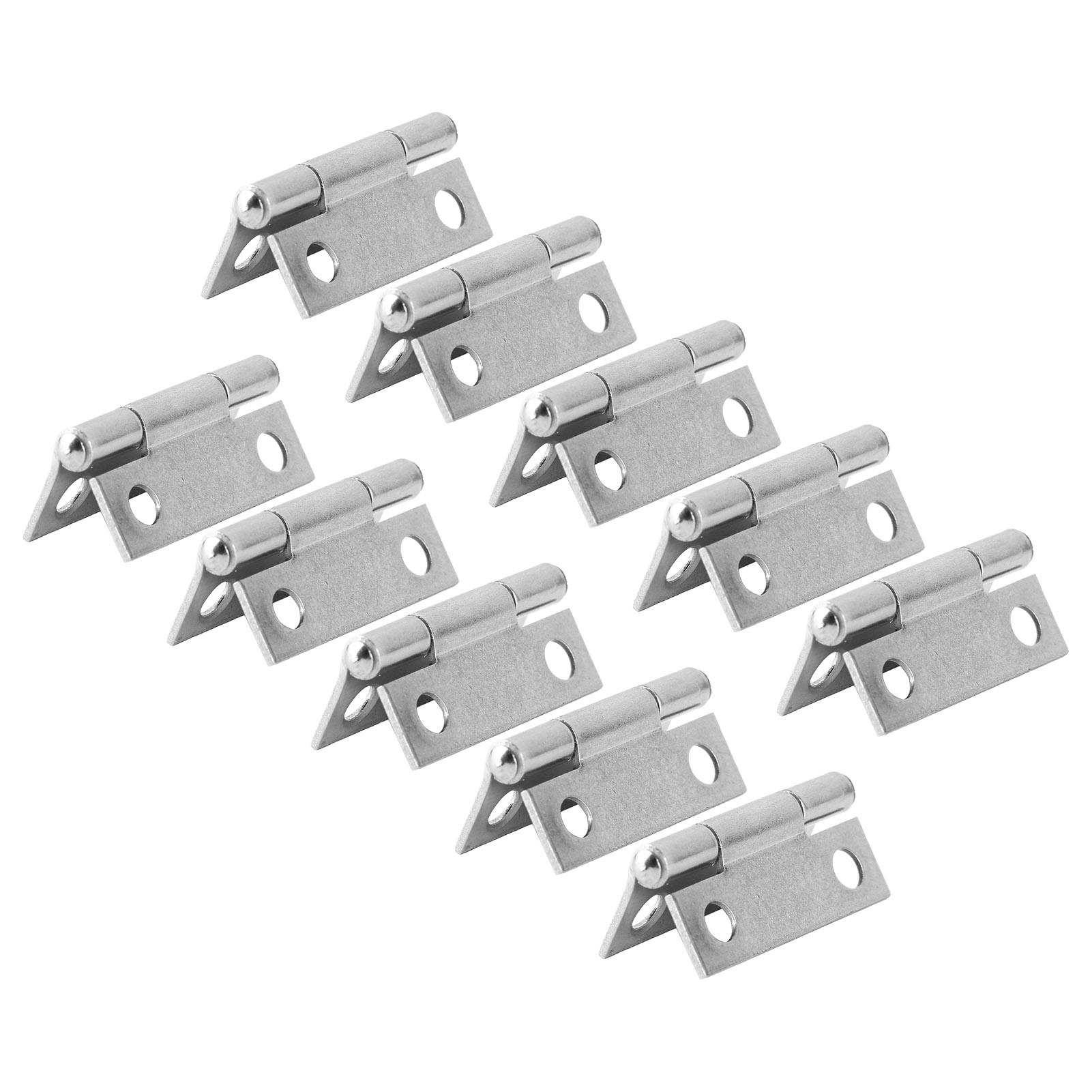 Lot De 10 Charnières De Porte En Acier Inoxydable Pour Meubles, Machines Commerciales, Système De Verrouillage, 25 Mm
