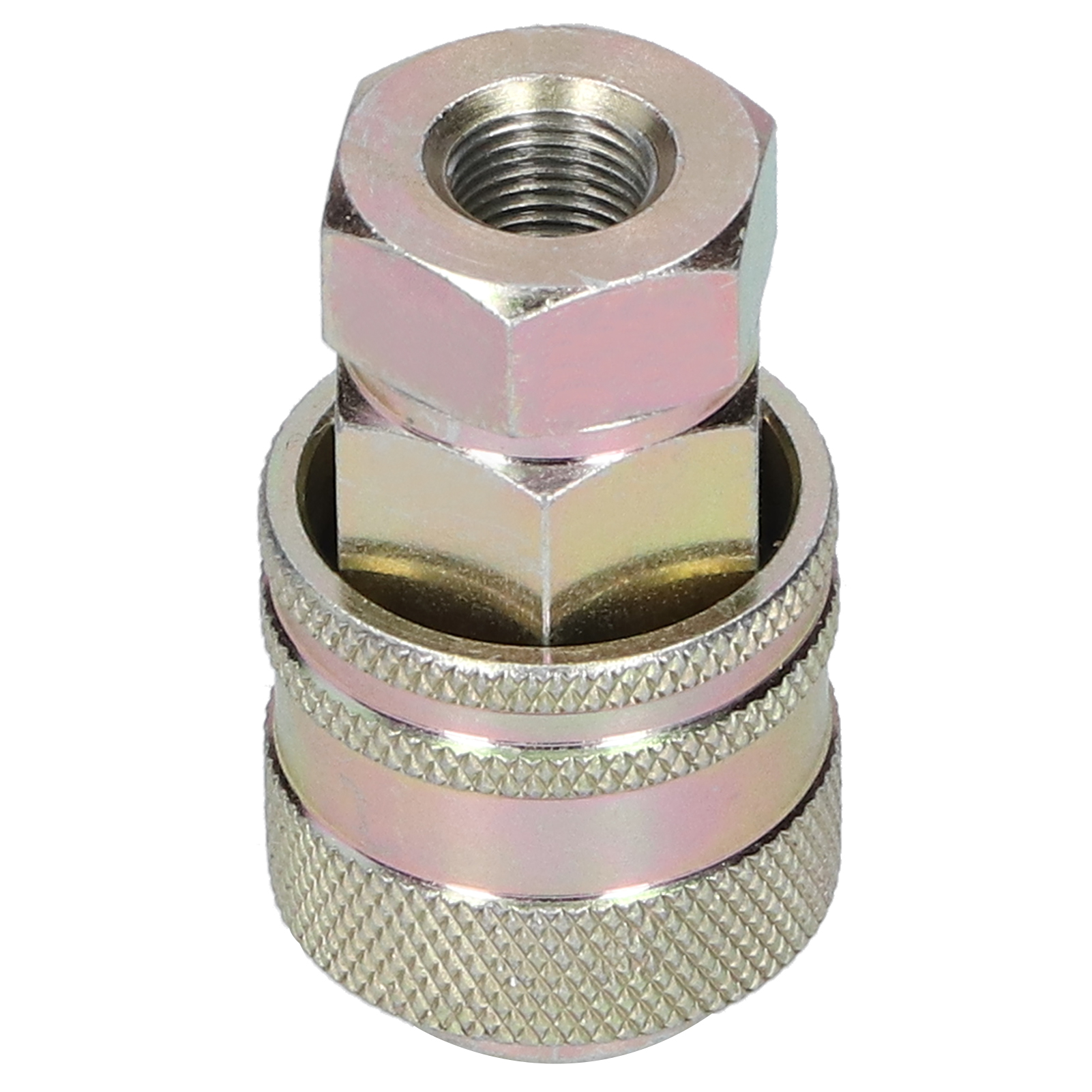 Adaptateur D'Essai Hydraulique, Connecteur Femelle À Connexion Rapide Pour Mesure De Pression Pt/ppt G1/8 Po