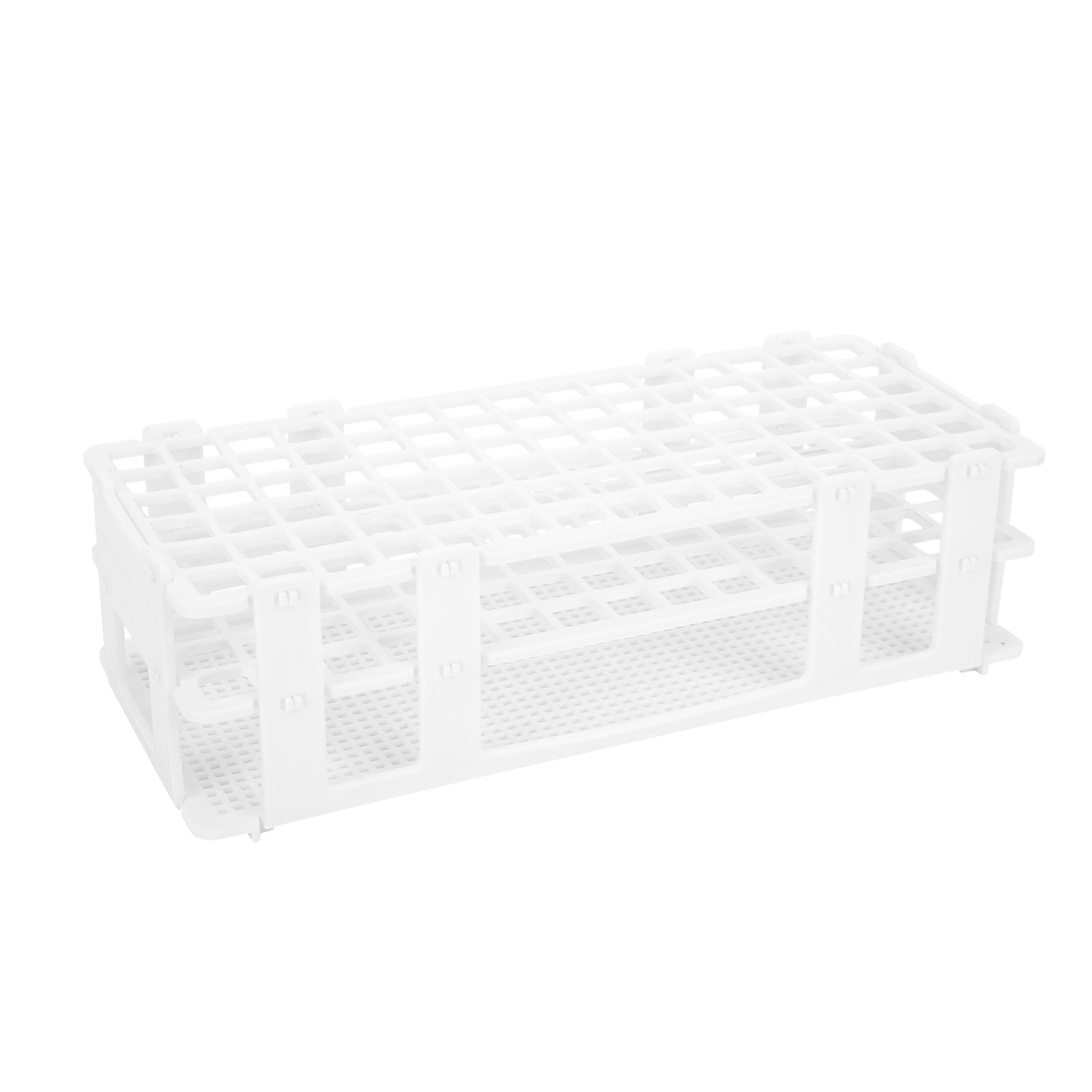 Ensemble De 5 Supports Pour Tubes À Essai En Plastique, 90 Trous, Pour Tubes À Essai De Laboratoire De 13 Mm