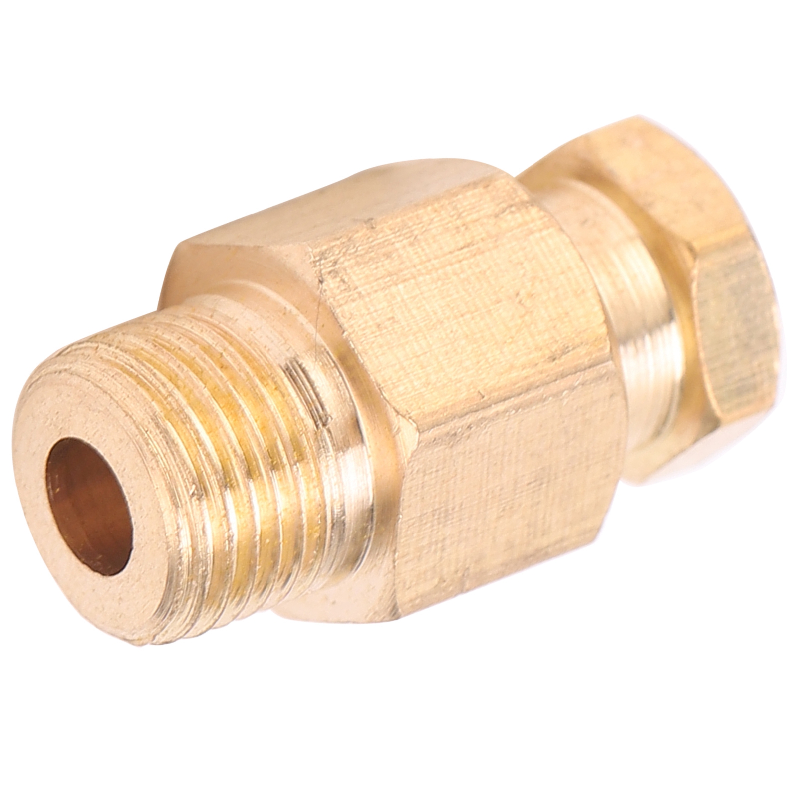 Raccord De Tuyau D'Huile En Laiton, Adaptateur Droit Pour Conduit En Nylon, Cuivre Ou Aluminium Pd618