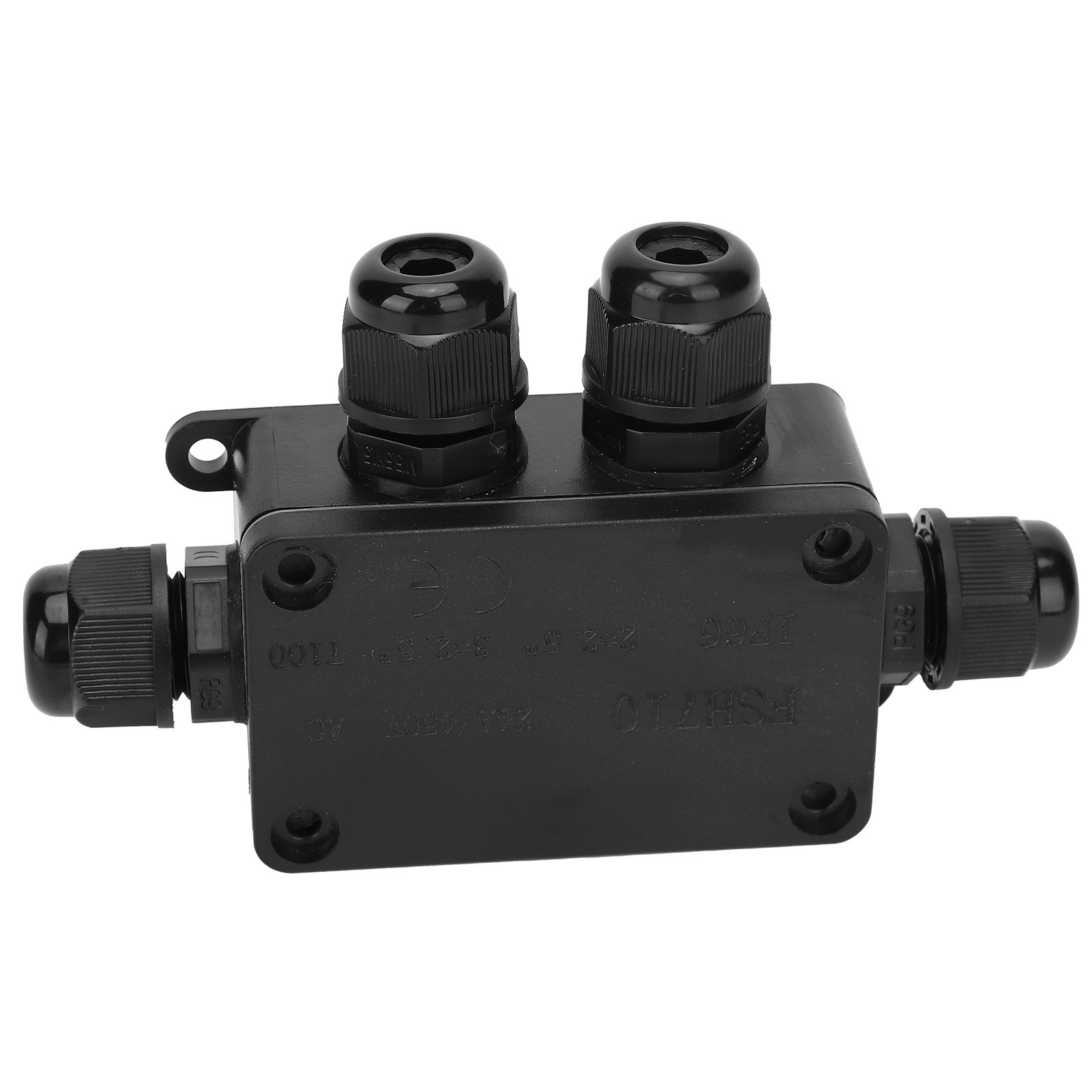 Boîtier De Jonction Étanche Ip66, Connecteur De Câblage Fsh710-4p Avec Joint En Silicone Pour Câbles De 4 À 8 Mm
