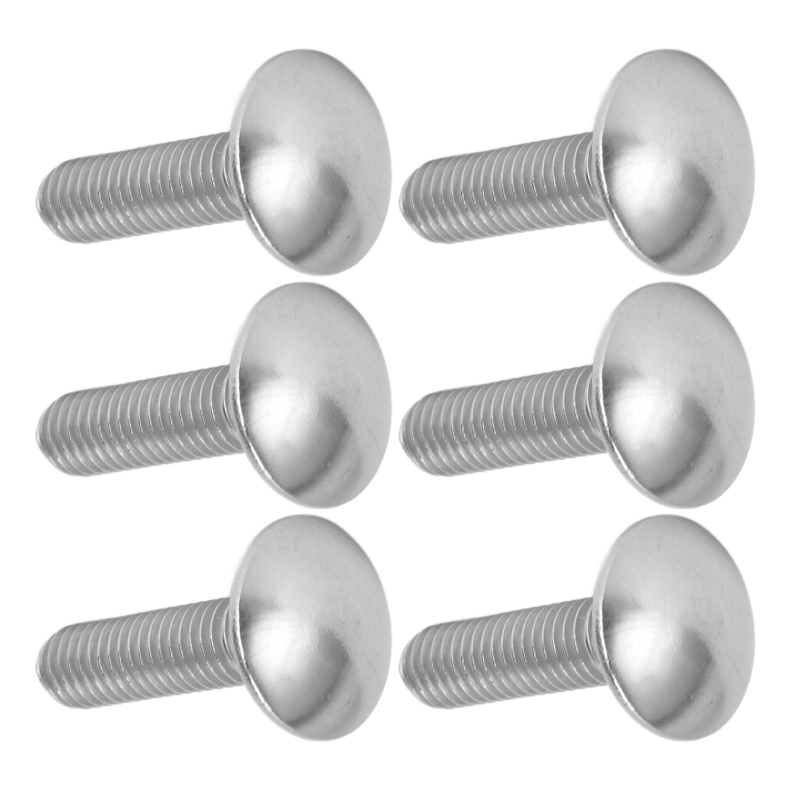 30 Vis M8x1,25 En Acier Inoxydable A2, Filetage Carré Grossier, Din603m8x30
