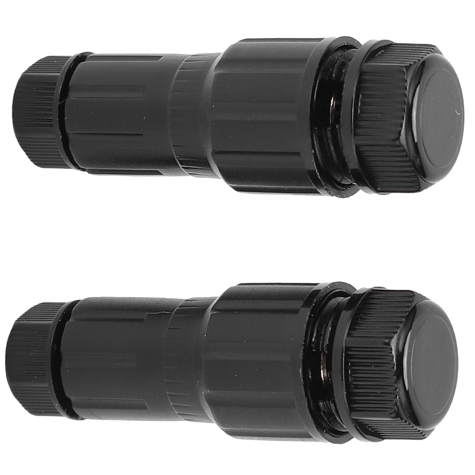 Lot De 2 Connecteurs De Câbles Basse Tension En Nylon Et Laiton Pour Projecteur D'Éclairage Extérieur