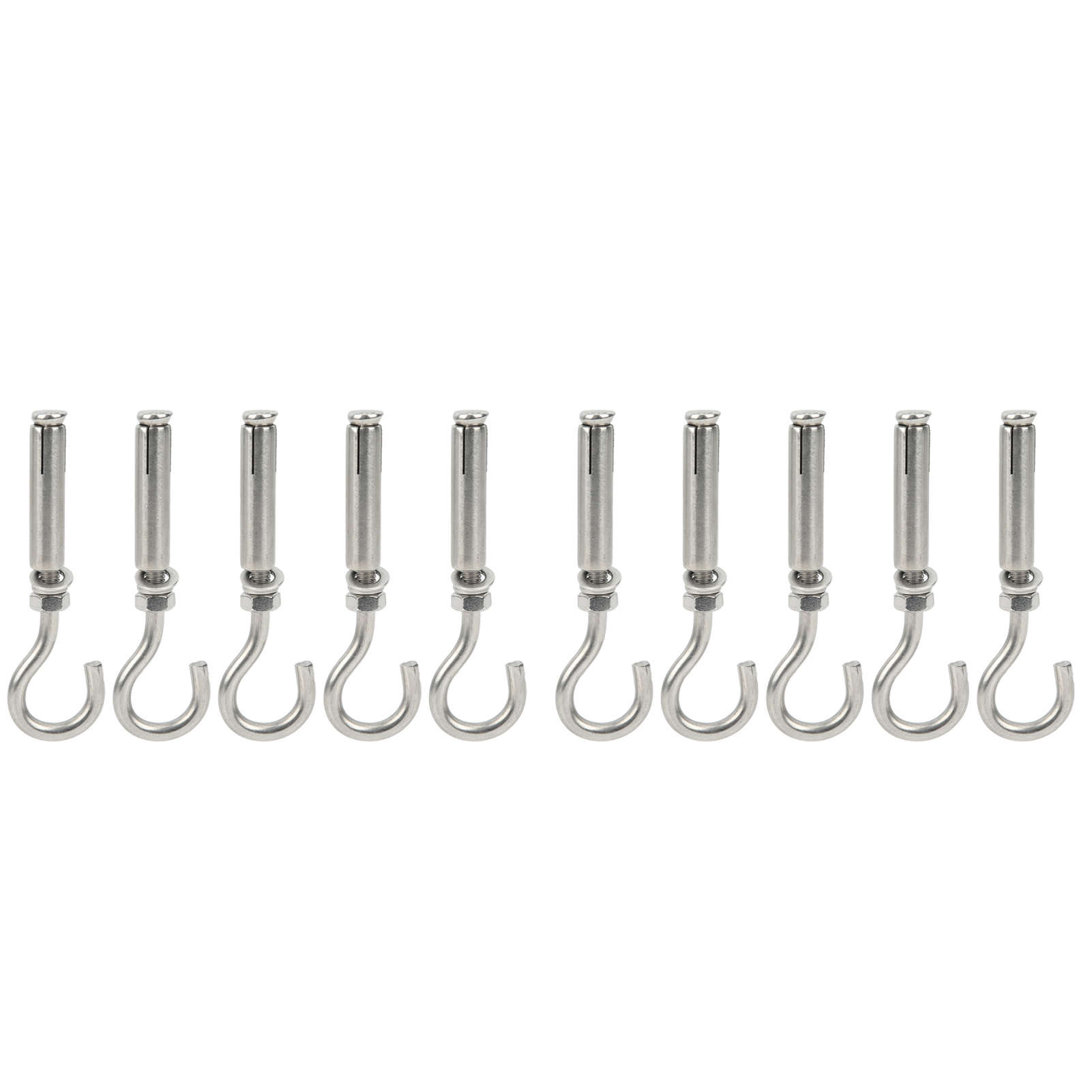 Lot De 10 Boulons D'Expansion En Acier Inoxydable Avec Trou De Fixation Pour Équipements De Communication Médicale