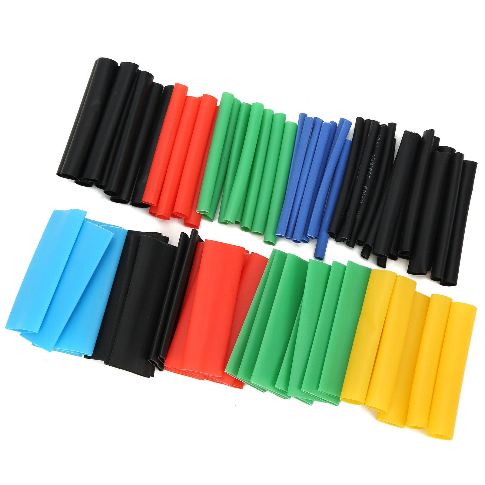 Lot De 530 Gaines Thermorétractables Isolantes Et De Protection De Couleur