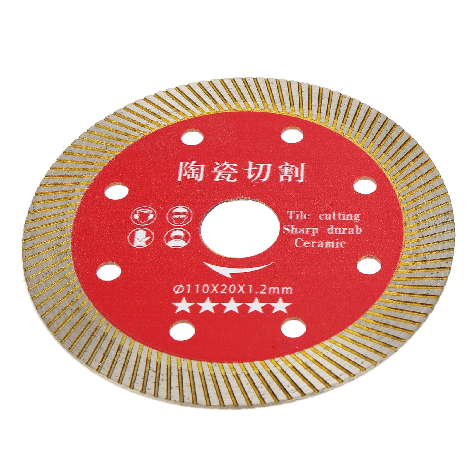 Disque De Coupe En Céramique Diamanté Pour Le Polissage De La Porcelaine, Compatible Avec Meuleuse D'Angle.