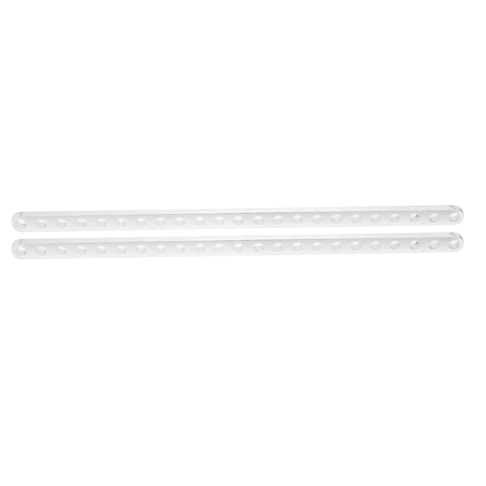 2 Pièces, Poutre Plate En Aluminium À 23 Trous, Accessoires Pour Robots, 4 X 8 X 184 Mm, 3102-0023-0184